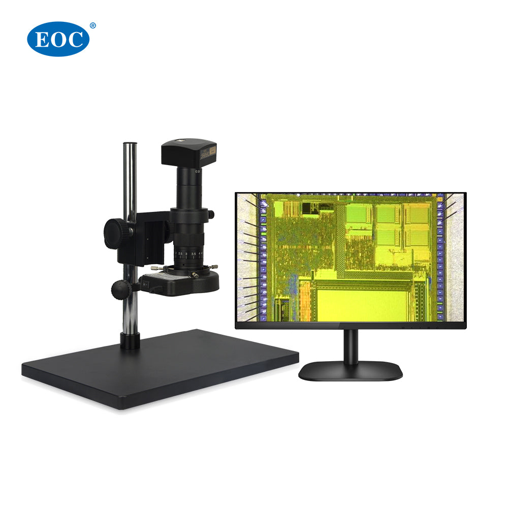 EOC Digital USB LCD Screen Optically Designed Monocular Electron Microscope for Mobile Repair 1-Year Warranty Metal