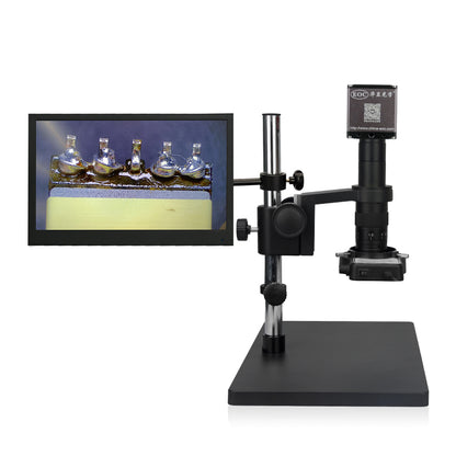 EOC Microscope Low Price HDMI SMT PCB Electronic Repair Industry Electric Video 2K DIGITAL Microscope with 13 Inch Monitor