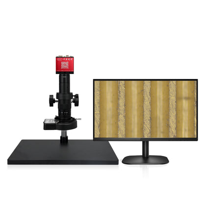 EOC Microscope Monocular Optical Zoom LED 2K LCD Screen Measuring Video Digital Microscope Mobile Repair Camera