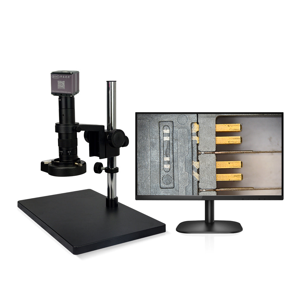 EOC Microscope Low Price HDMI SMT PCB Electronic Repair Industry Electric Video 2K DIGITAL Microscope with 13 Inch Monitor