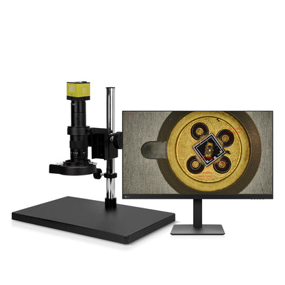 EOC 20-154X 4K 3840*2160 Ultra UHD Industrial Electron Monocular LED Light Source Electronic Digital Microscope