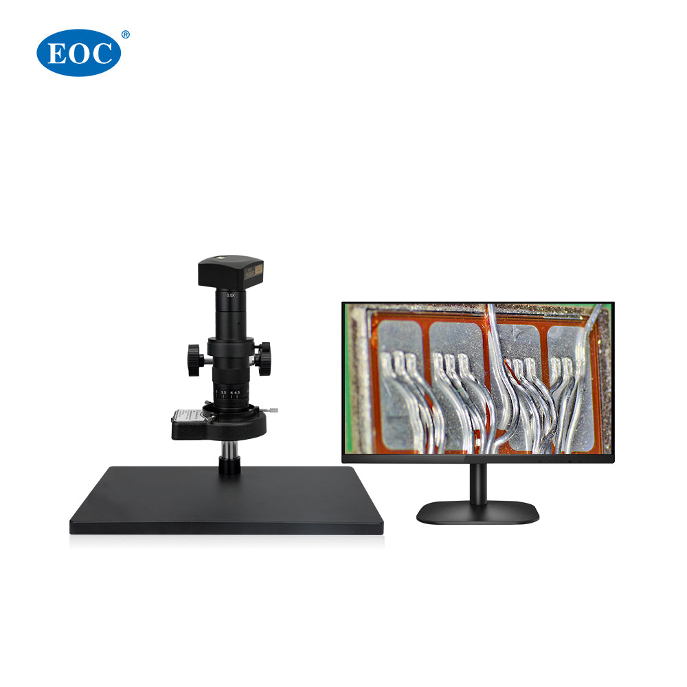 EOC Digital USB LCD Screen Optically Designed Monocular Electron Microscope for Mobile Repair 1-Year Warranty Metal