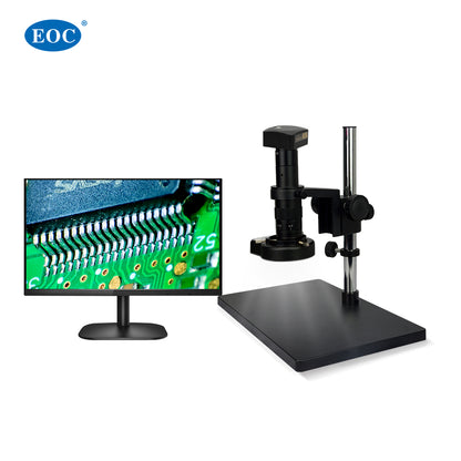 EOC Digital USB LCD Screen Optically Designed Monocular Electron Microscope for Mobile Repair 1-Year Warranty Metal