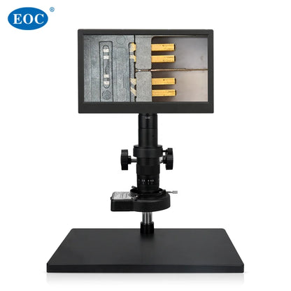 EOC 11" 2K Integrated Monitor Digital Microscope - High-Precision 60FPS Industrial Inspection