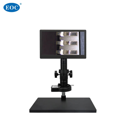 EOC 11" 2K Integrated Monitor Digital Microscope - High-Precision 60FPS Industrial Inspection