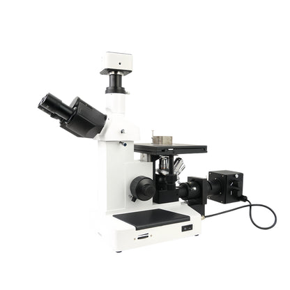 EOC MJ203F Inverted Stereo Trinocular Metallurgical Optical Digital Microscope with 60MP Camera USB3.0 Connection
