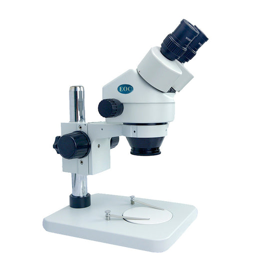 EOC 7-45X Continuous Zoom Stereo Binocular Eyepieces for Jewelry Phone Electronic PCB Repair Microscope Repair