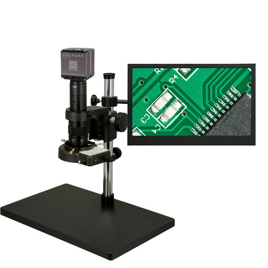 EOC Microscope Low Price HDMI SMT PCB Electronic Repair Industry Electric Video 2K DIGITAL Microscope with 13 Inch Monitor